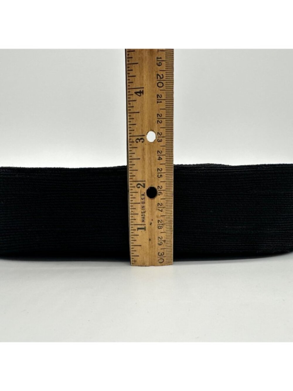 Vintage Purse 1950s Handbag Black Corde USA Top Handle Zipper Retro Mid Century - Picture 10 of 10